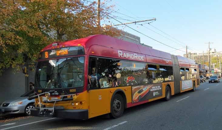 King County New Flyer DE60LFR 6051